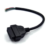 OBD2 16 pin Dişi Bağlantı Açma Kablosu Araç Arıza Tespit Cihazı